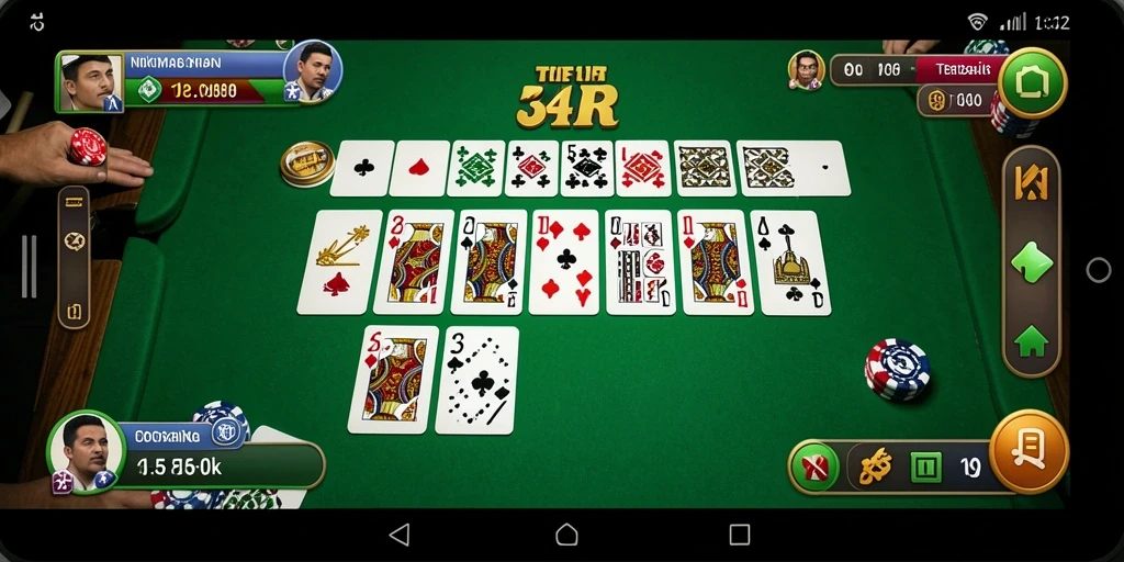 Tampilan gameplay Domino yang menarik dan interaktif.