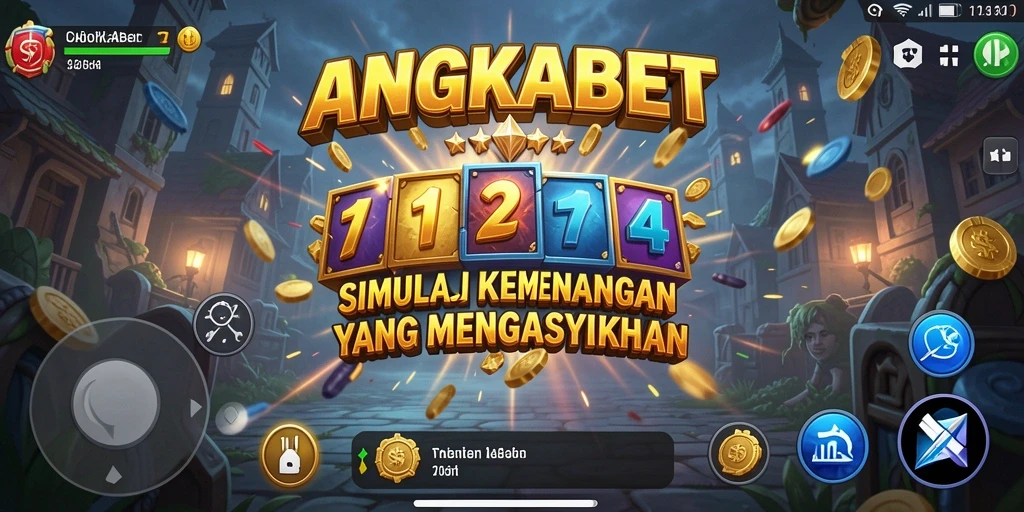 Screenshot gameplay ANGKABET menampilkan berbagai permainan menarik.