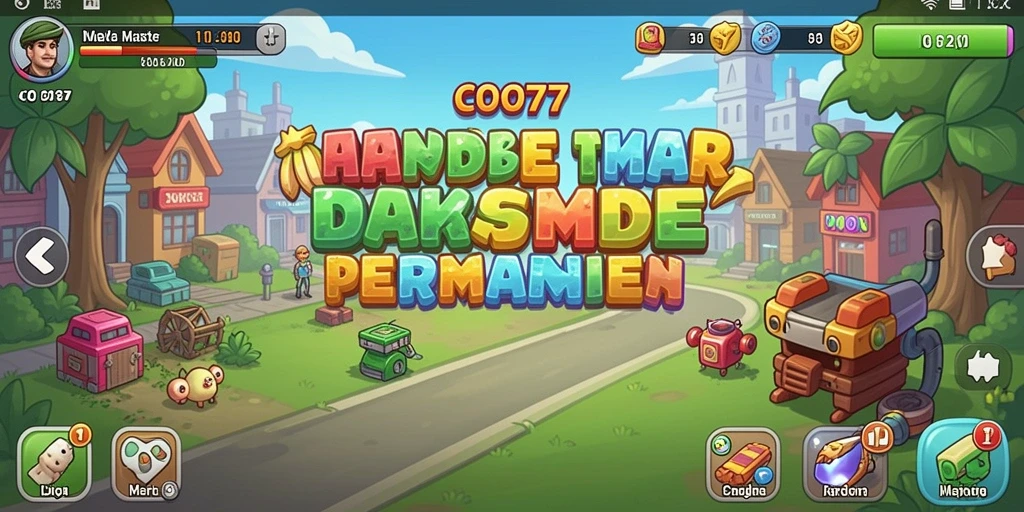 Tampilan gameplay yang menarik dan menawan dari COO77 saat bermain Idle.