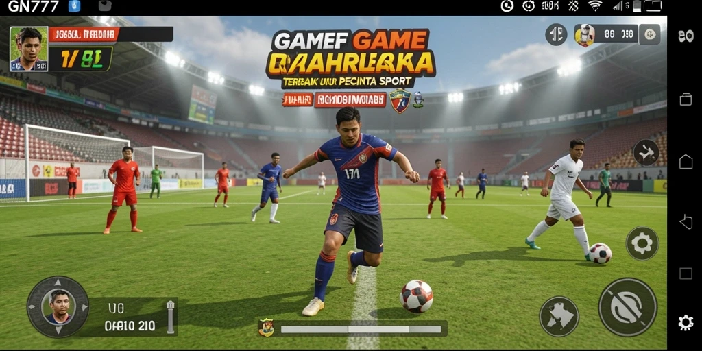 Screenshot gameplay GN777 yang menunjukkan aksi seru dalam olahraga.