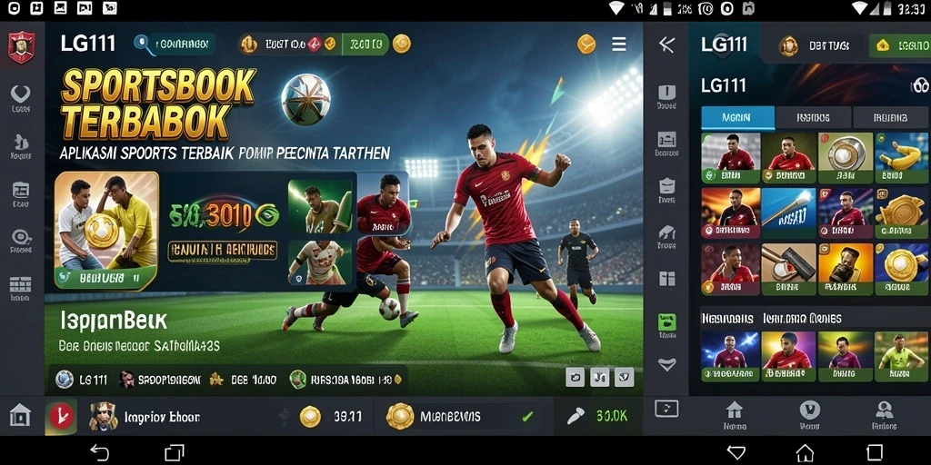 Tangkapan layar LG111 menunjukkan tampilan menarik dan antarmuka user-friendly.