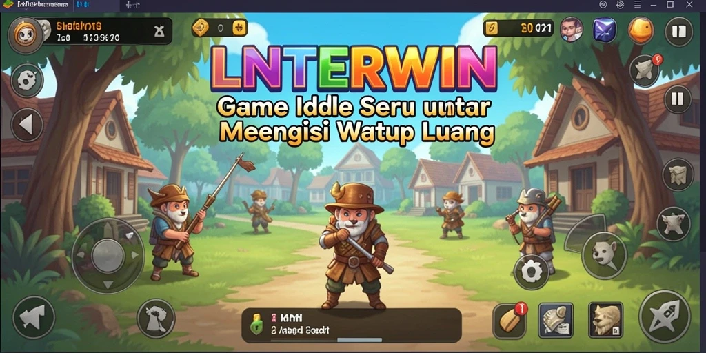 Tampilan gameplay LNTERWIN yang menarik dan seru.