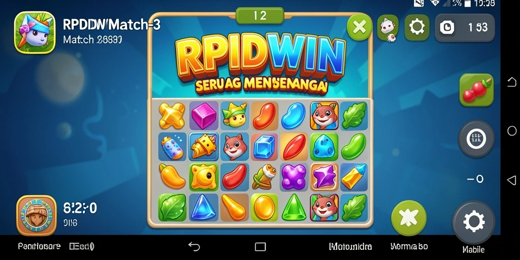 Gameplay seru dan menarik dalam RPIDWIN.