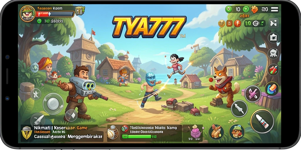 Screenshot gameplay TYA777 yang menggambarkan keseruan permainan Casual.